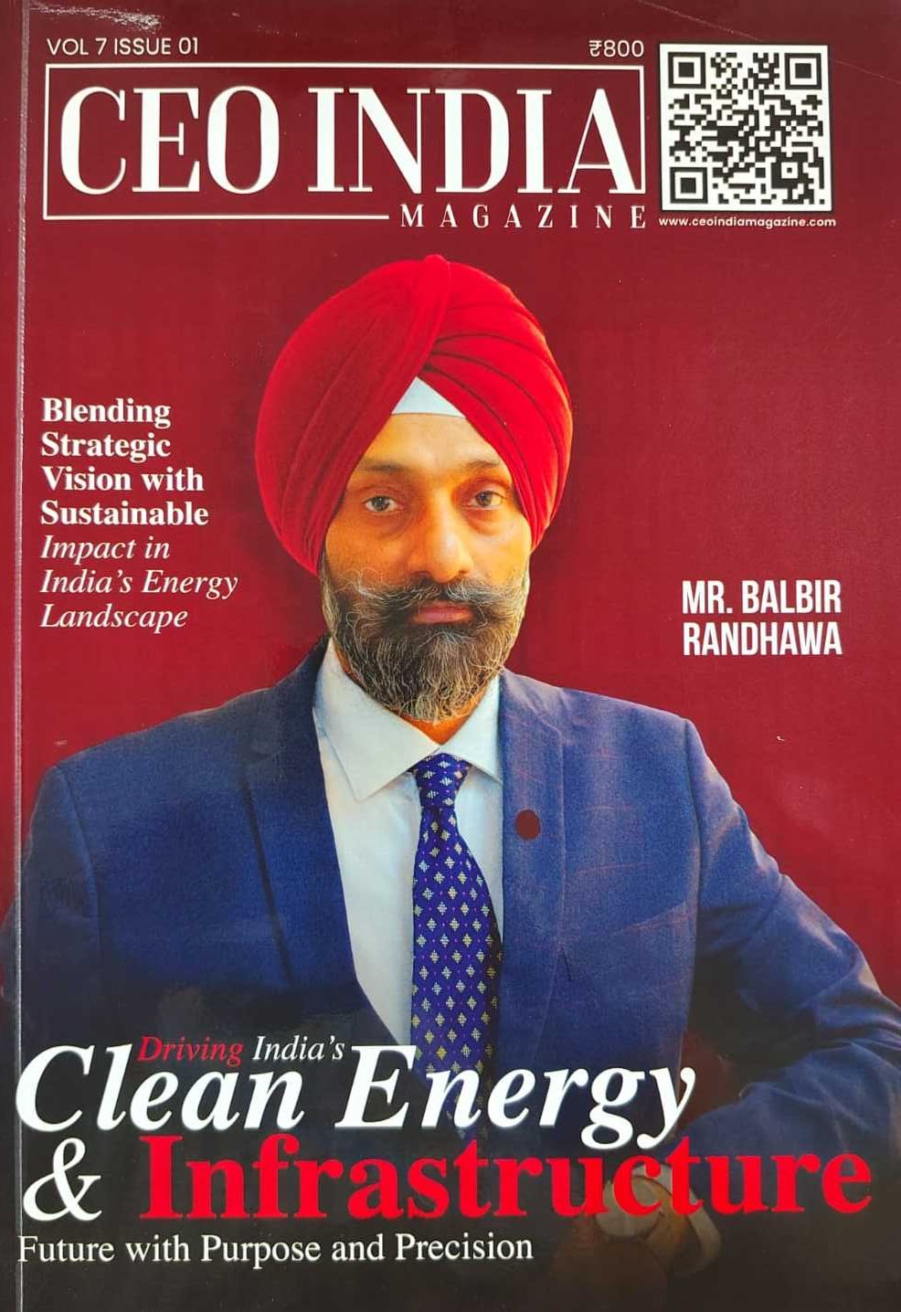 CEO India Magazine Cover Story
